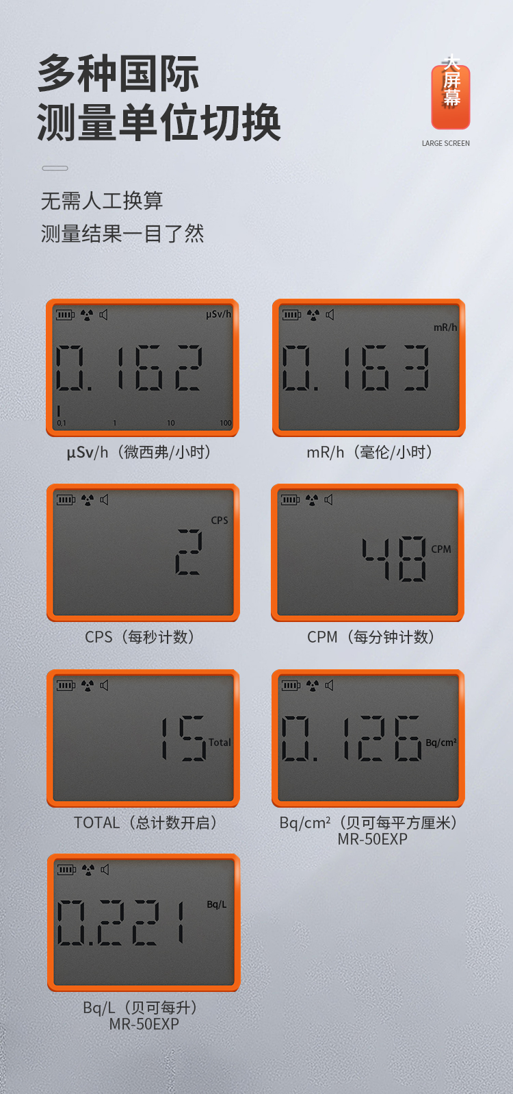醫(yī)用核輻射檢測儀